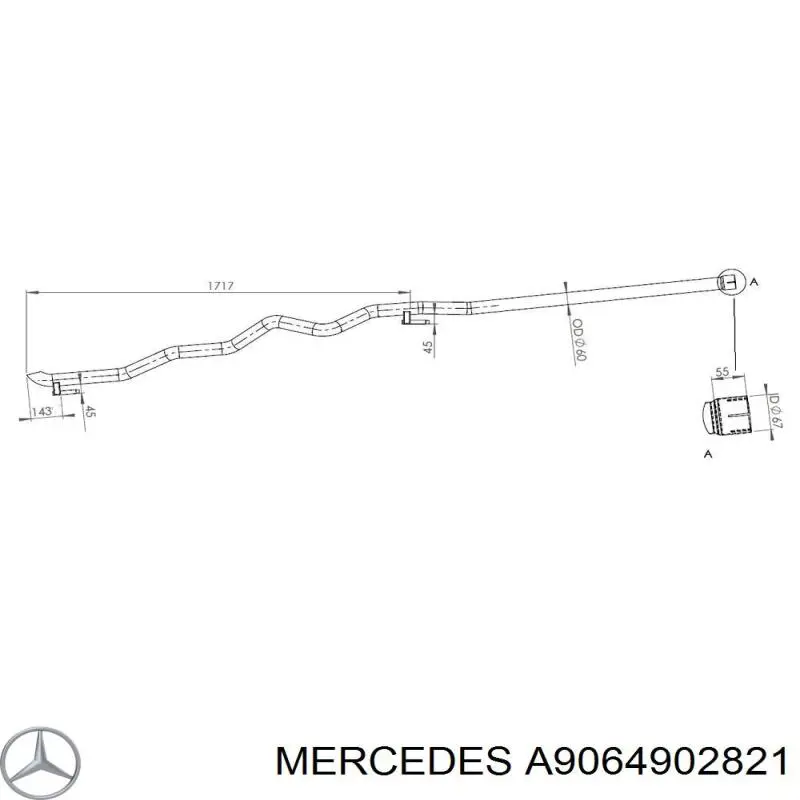  A9064902821 Mercedes