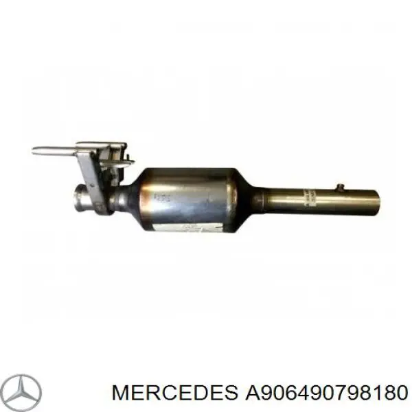 Сажевый фильтр DPF на Mercedes Sprinter II 3,5-t 906