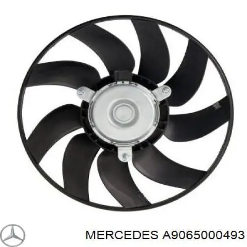 Вентилятор радиатора кондиционера Thermotec D8M009TT