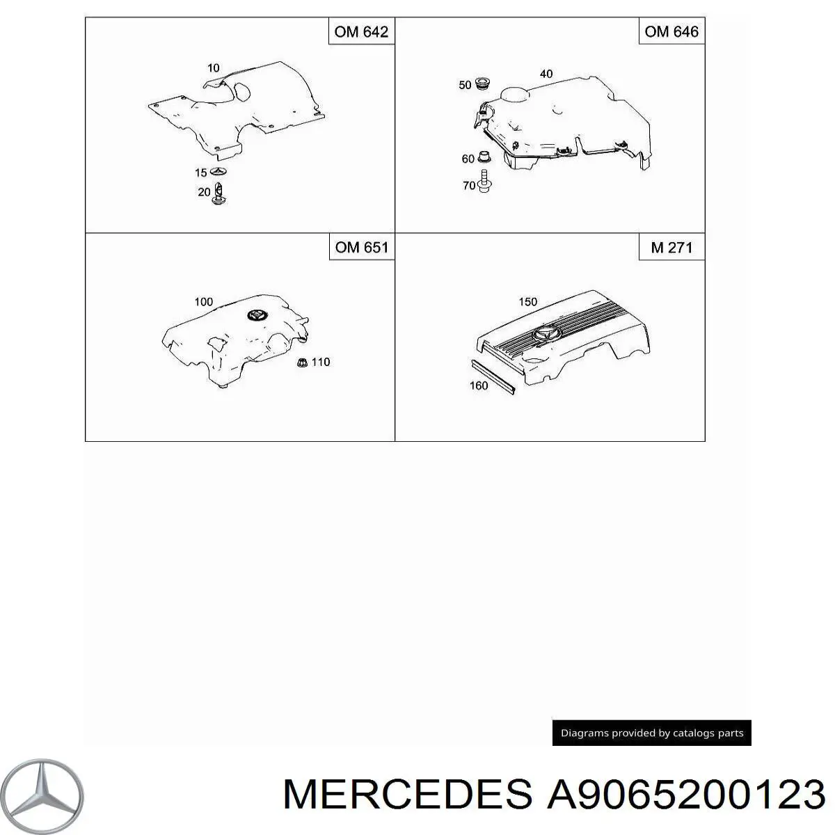  Mercedes A9065200123 цена, от 36.10 USD