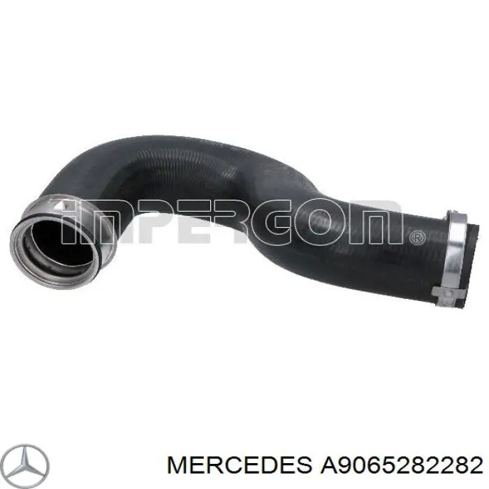 A9065282282 Mercedes шланг (патрубок интеркуллера левый)