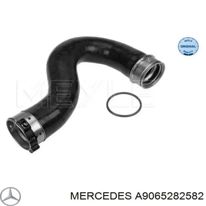 A9065282582 Mercedes mangueira (cano derivado esquerda de intercooler)