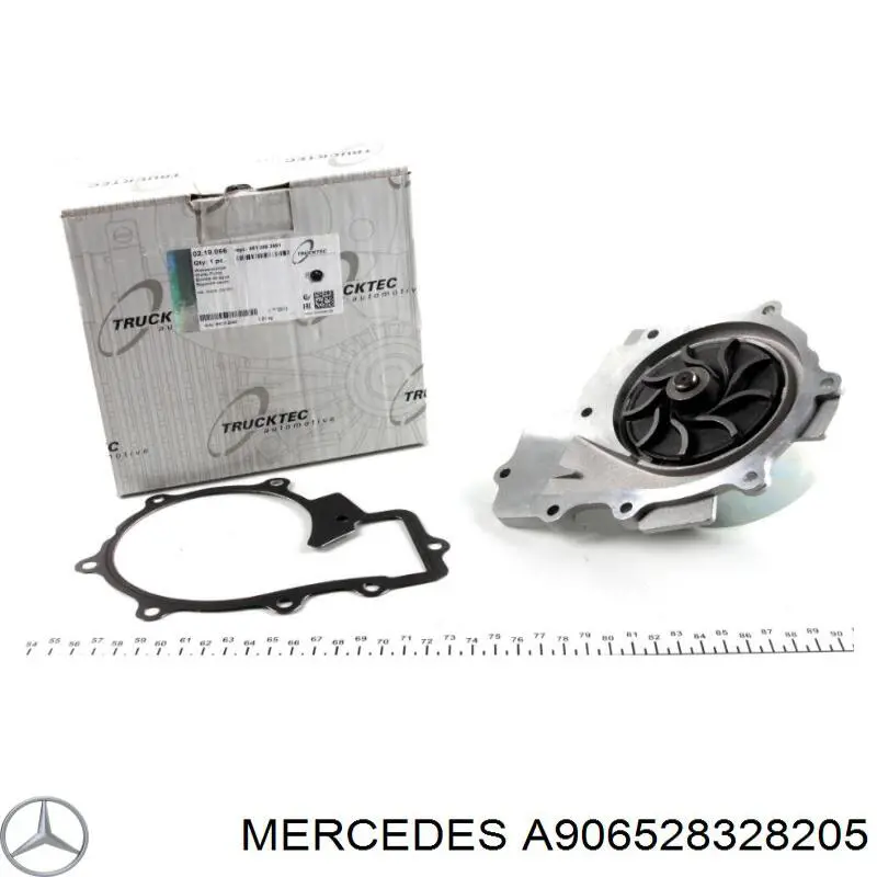 A906528328205 Mercedes шланг (патрубок интеркуллера правый)