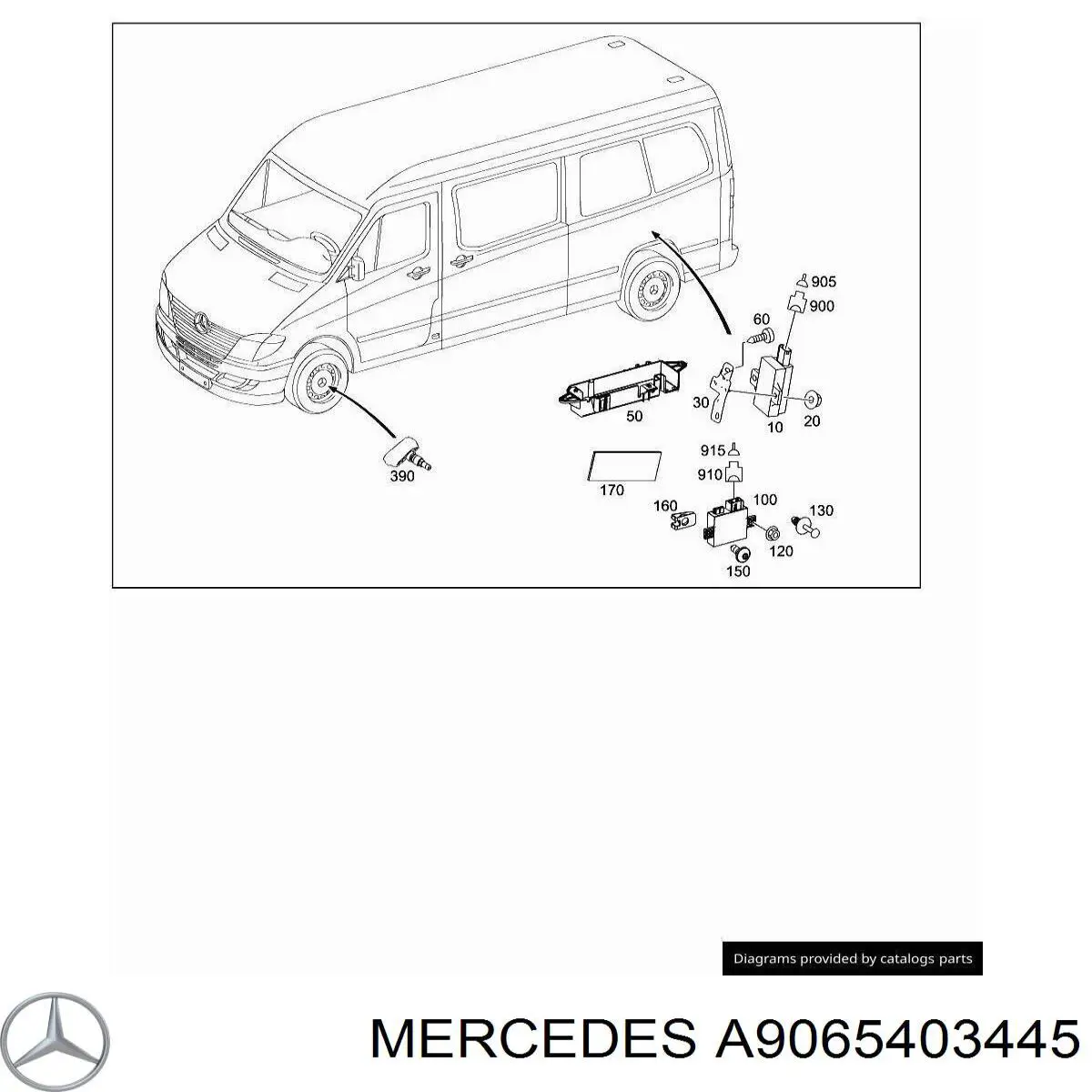 A9065403445 Mercedes 