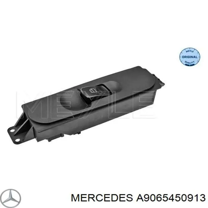 A9065450913 Mercedes unidade de botões dianteira direita de controlo de elevador de vidro