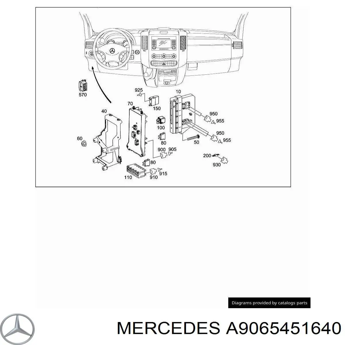  Mercedes A9065451640 цена, от 3.88 USD