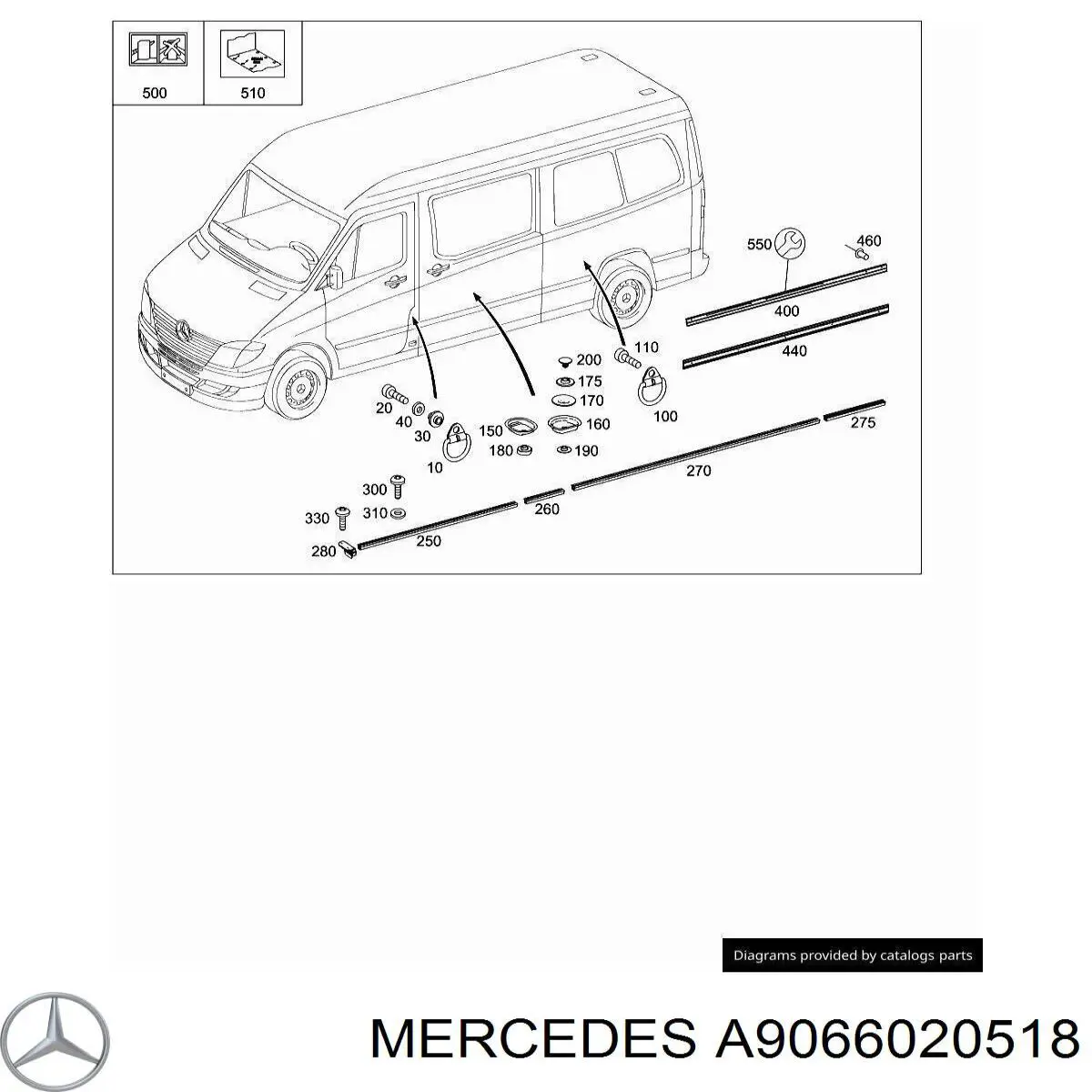 A9066020518 Mercedes 