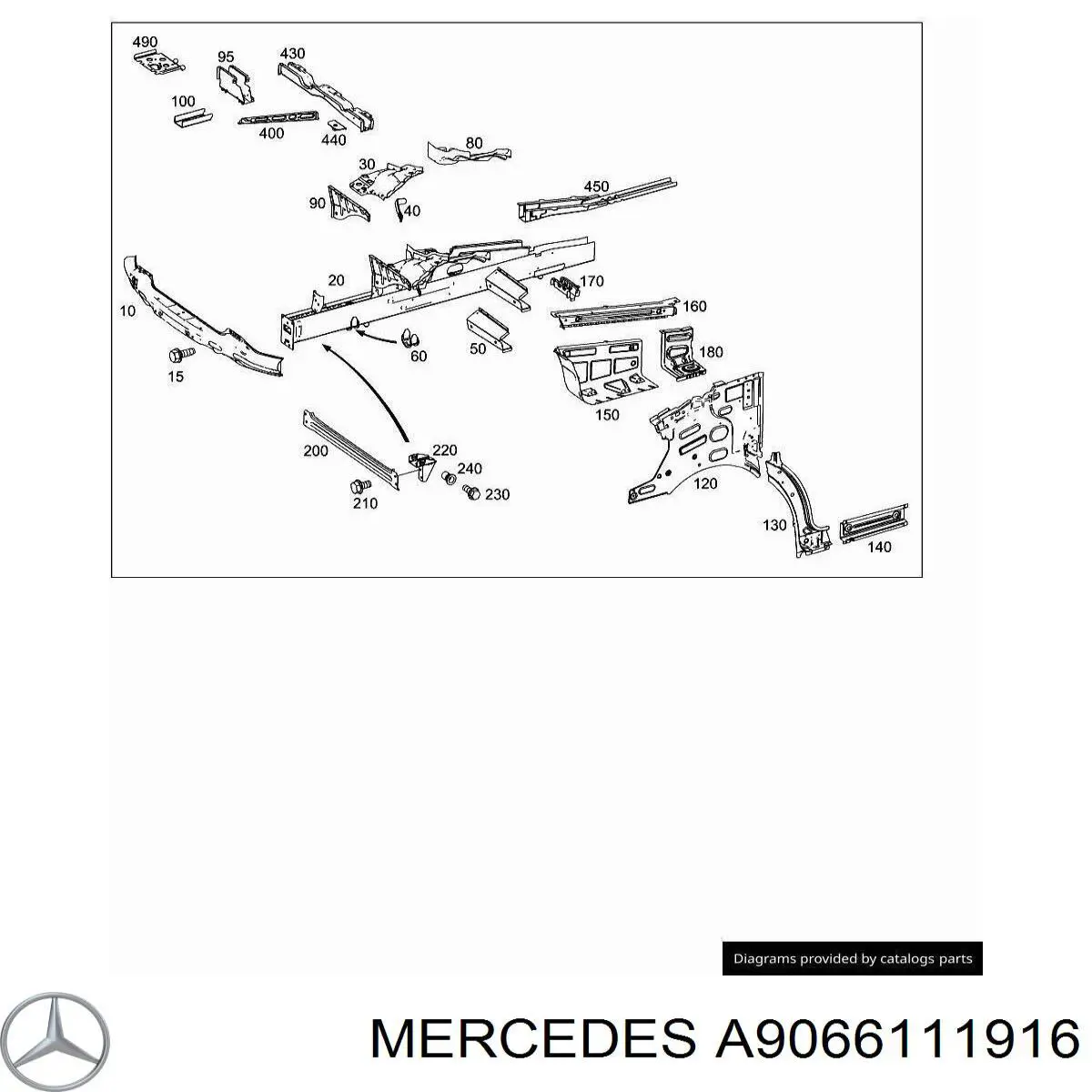 A9066111916 Mercedes 