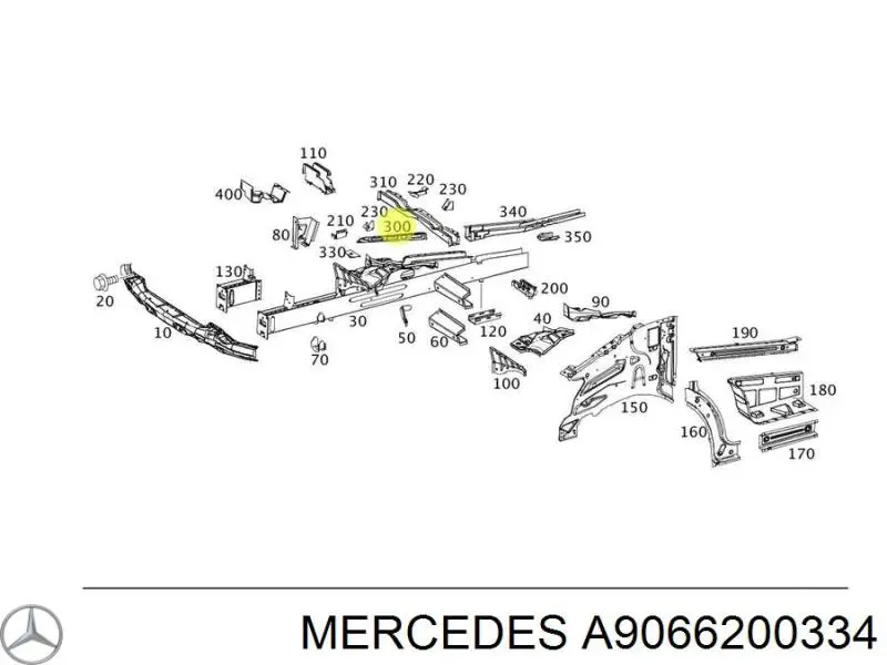  A9066200334 Mercedes