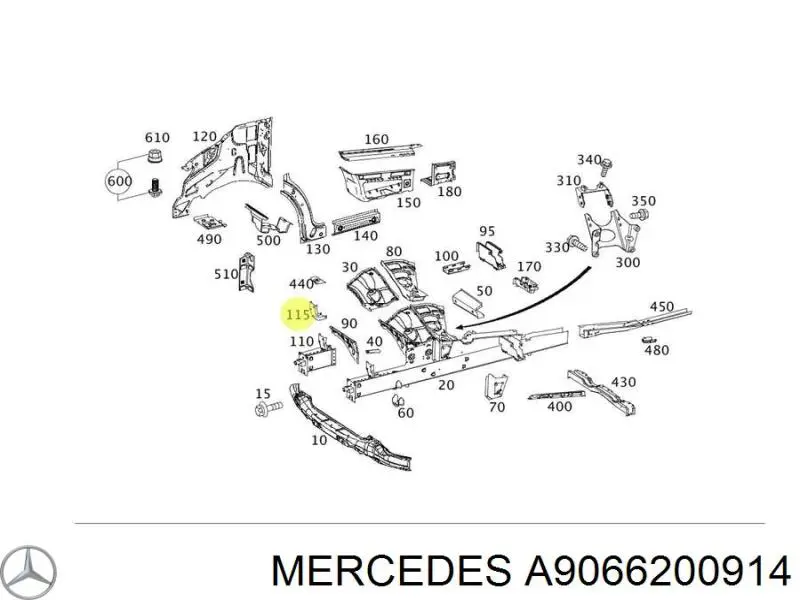  A9066200914 Mercedes