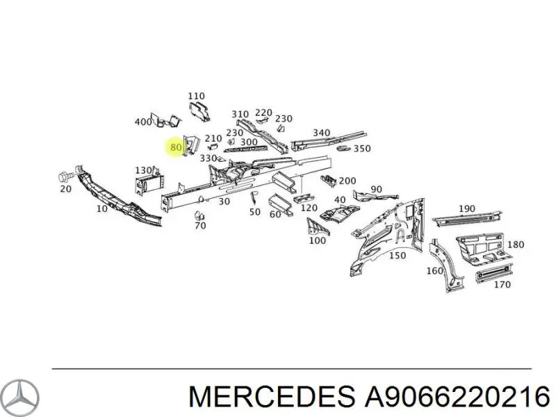  A9066220216 Mercedes