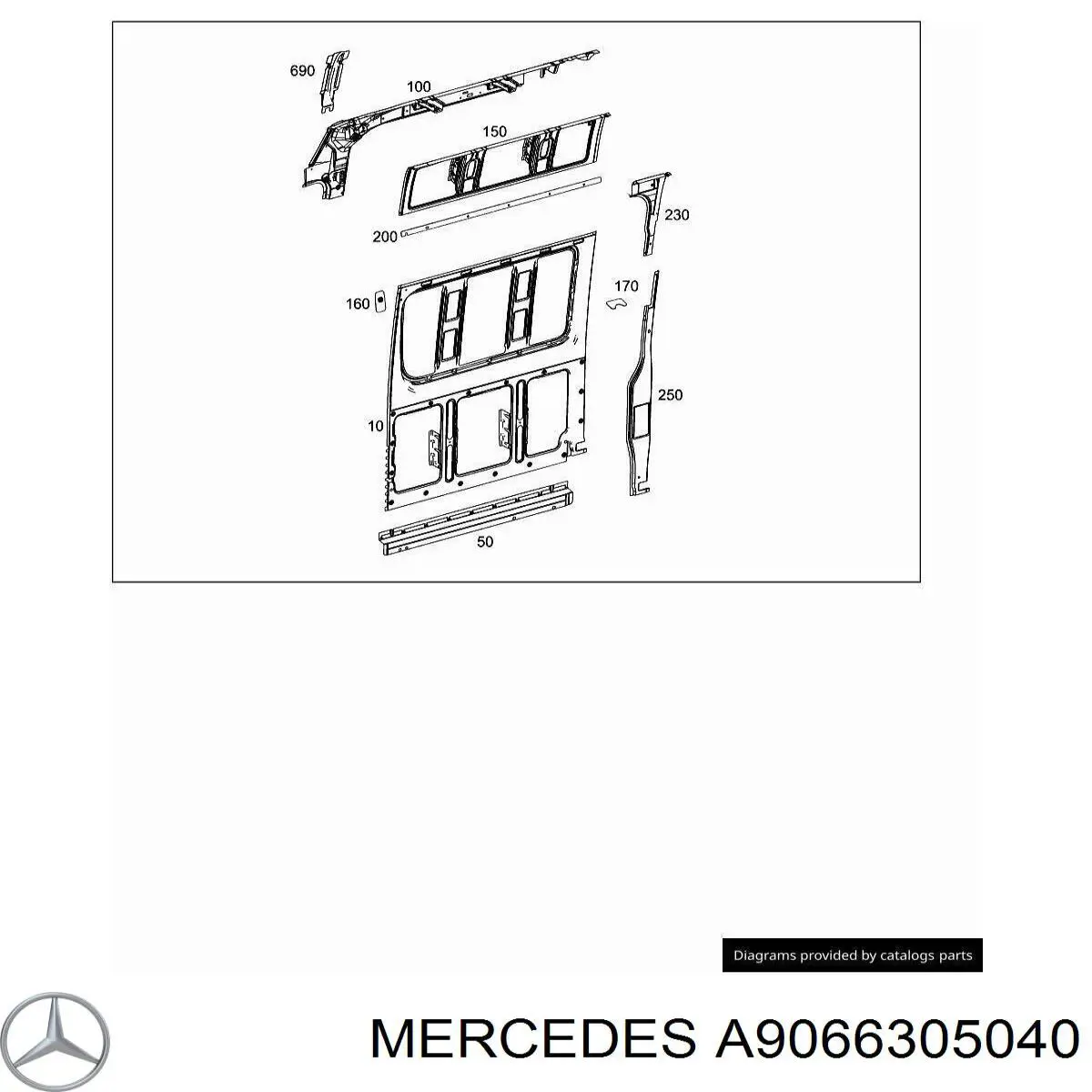 A9066305040 Mercedes 