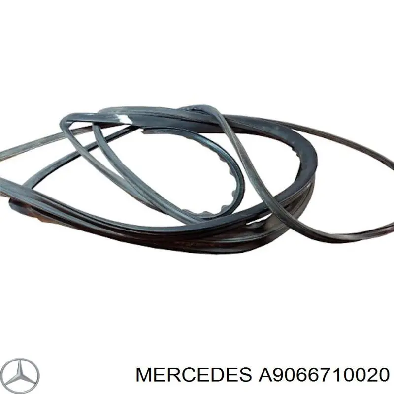 Уплотнитель лобового стекла на Mercedes Sprinter (906)