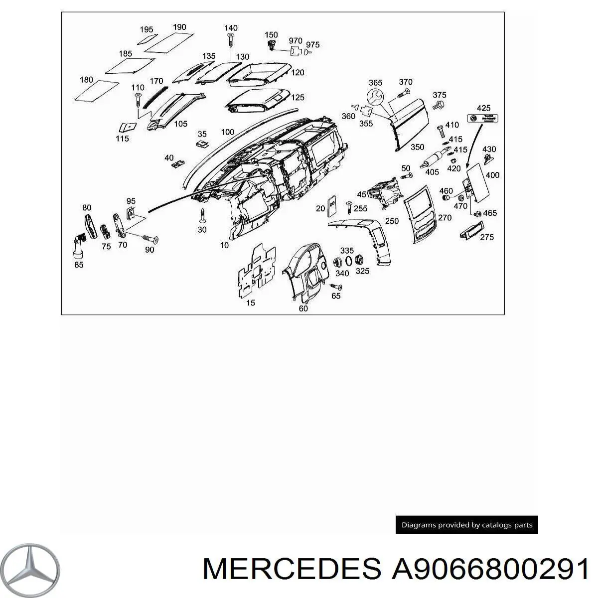 A9066800291 Mercedes 