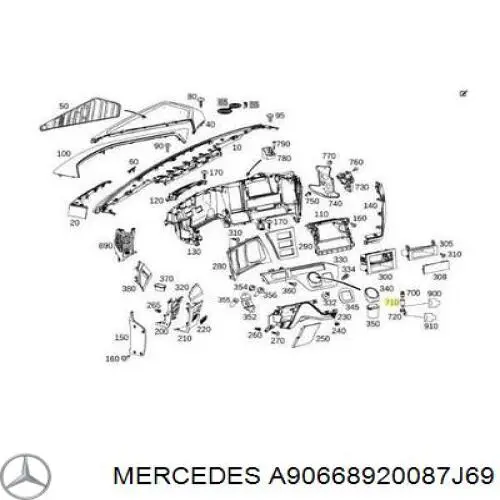 A90668920087J69 Mercedes 