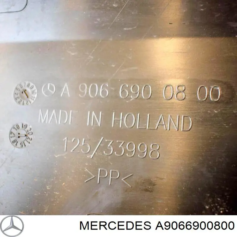 A90669053829B51 Mercedes Молдинг боковой (сдвижной) двери