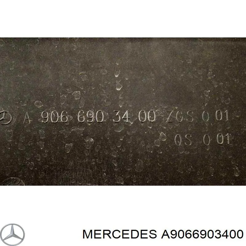 A9066903400 Mercedes накладка крыла заднего левого