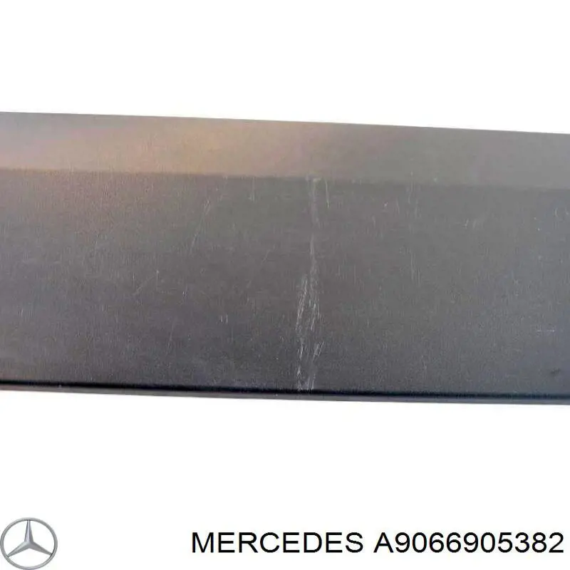 A9066905382 Mercedes moldura da porta lateral (deslizante)