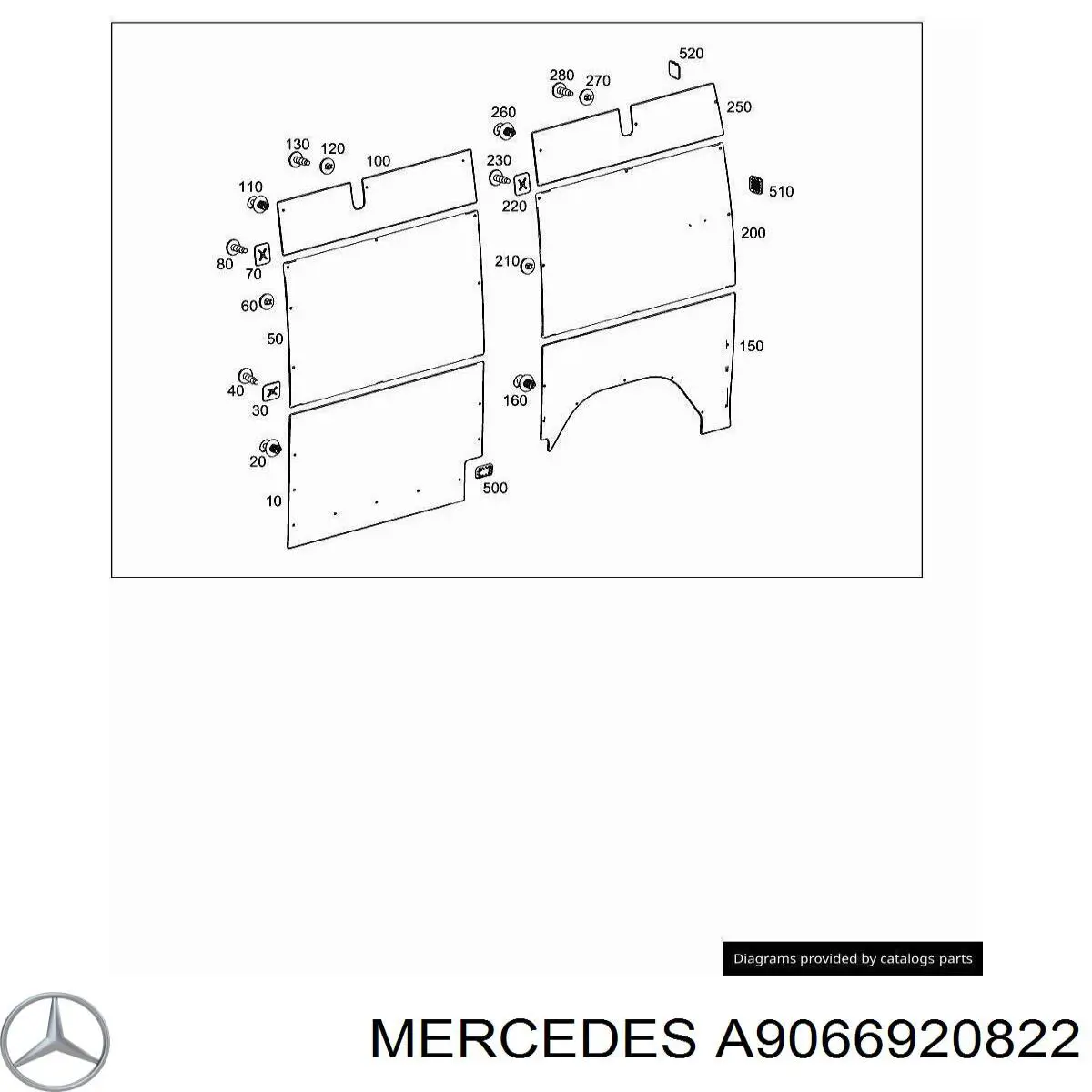  A9066920822 Mercedes