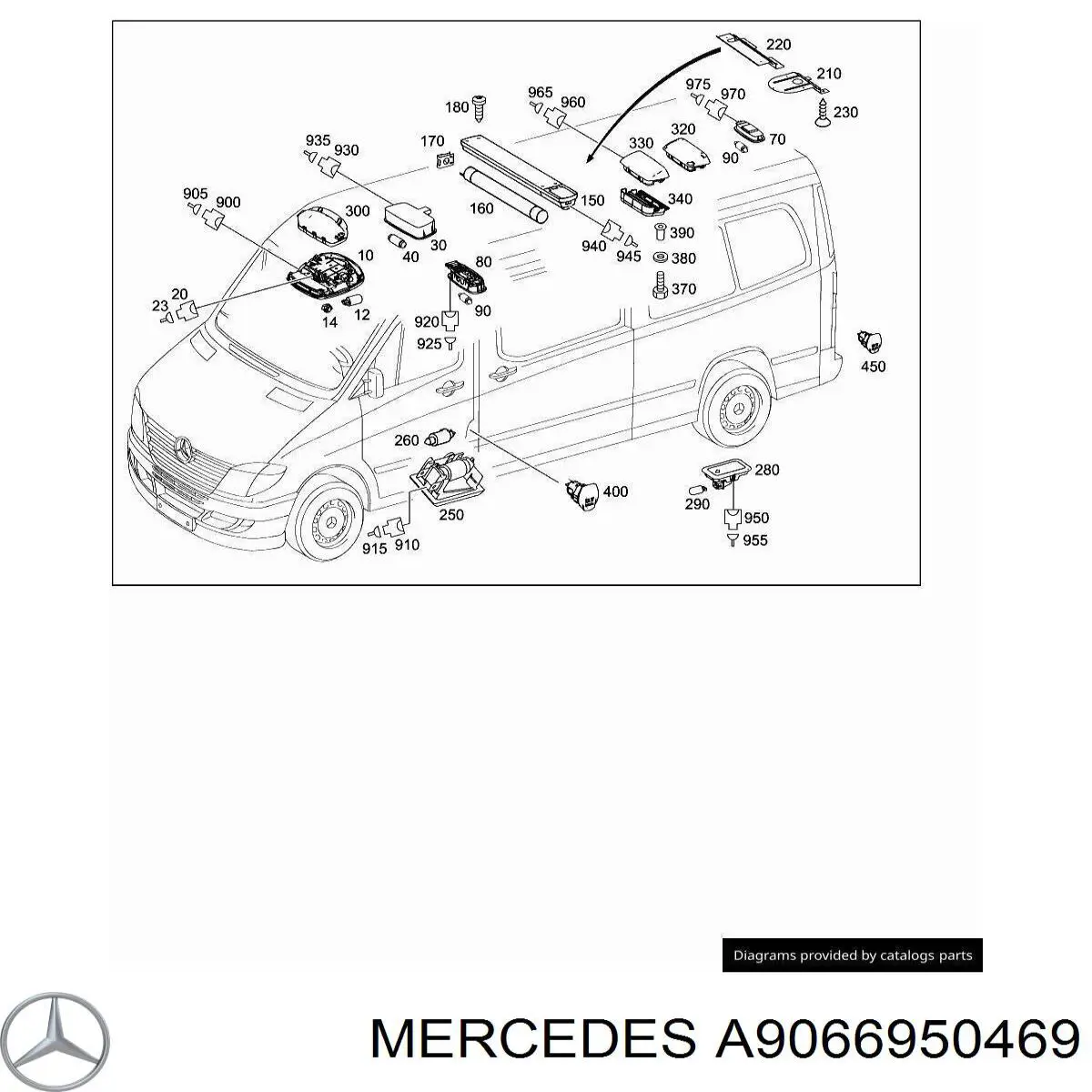 Купить 9066950469 Mercedes 