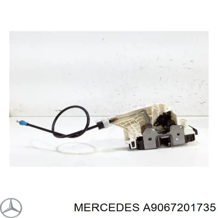 A9067201735 Mercedes fecho da porta dianteira direita