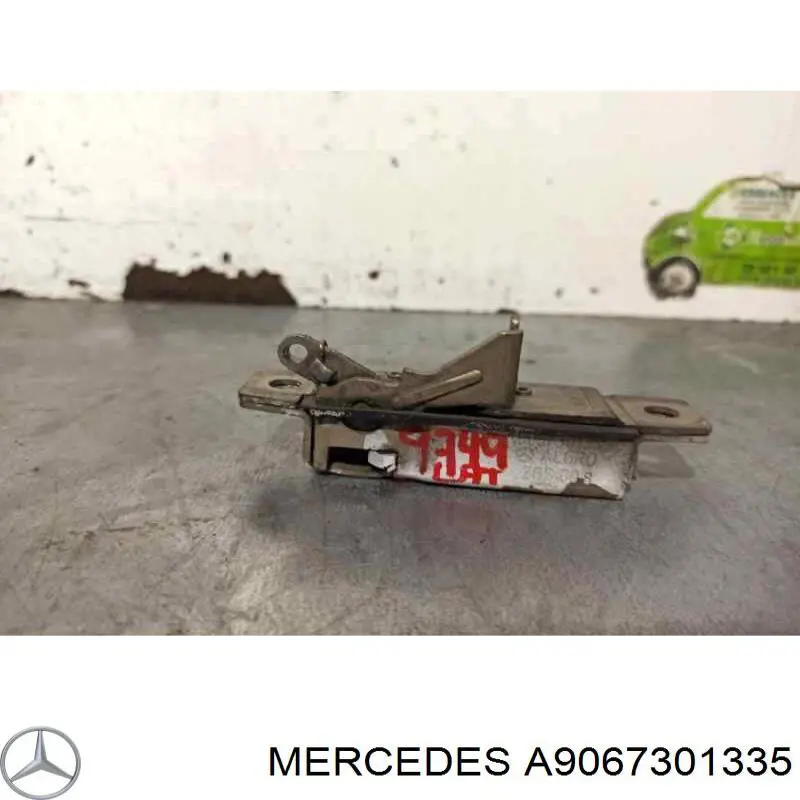 A9067301335 Mercedes fecho da porta lateral deslizante direita