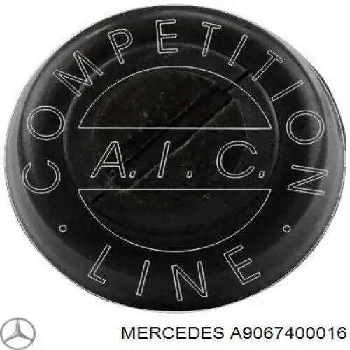 A 906 740 00 16 Mercedes буфер (отбойник крышки багажника (двери 3/5-й задней))