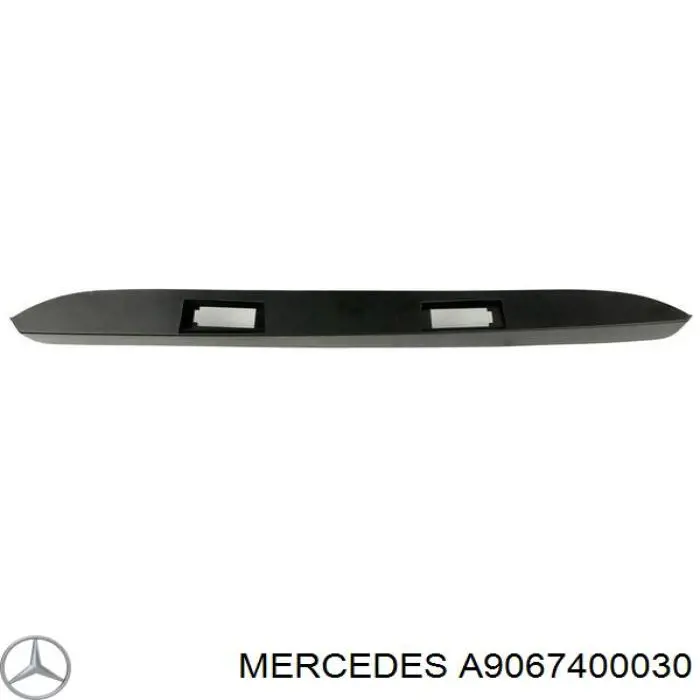 A9067400030 Mercedes корпус фонаря подсветки номерного знака
