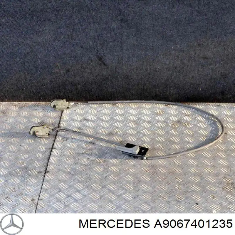 Купить A906740123528 Mercedes Замок двери задней левой распашной нижний