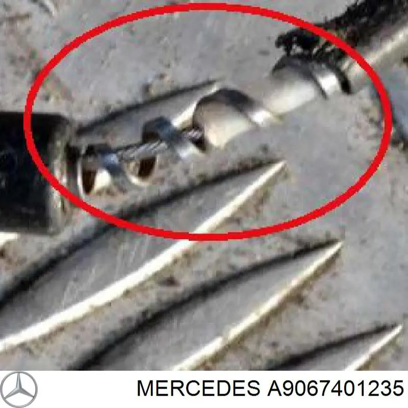 Купить A9067401235 VAG Замок двери задней левой распашной нижний