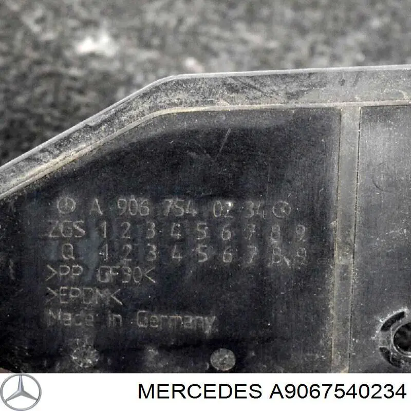 Защита топливозаливной горловины на Mercedes Sprinter (906)