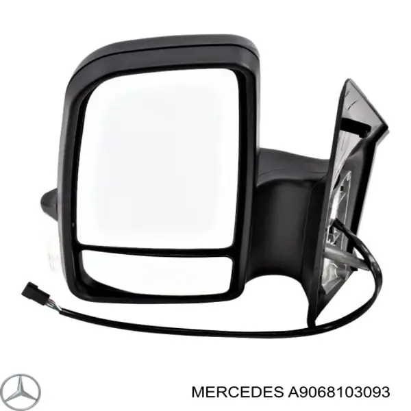 Зеркало заднего вида левое Mercedes A9068103093