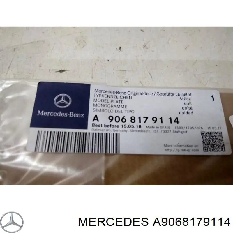  Mercedes A9068179114 цена, от 36.58 USD
