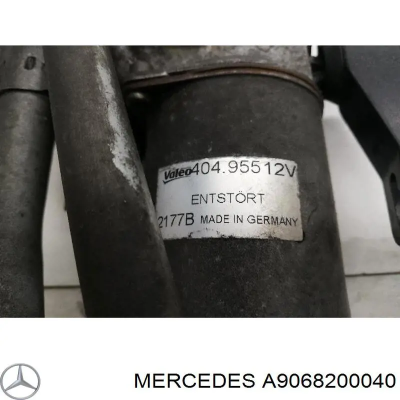 A9068200040 Mercedes трапеция стеклоочистителя