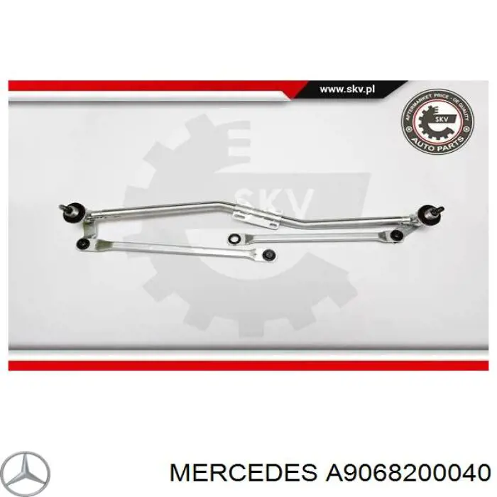 Трапеция дворников A9068200040 Mercedes