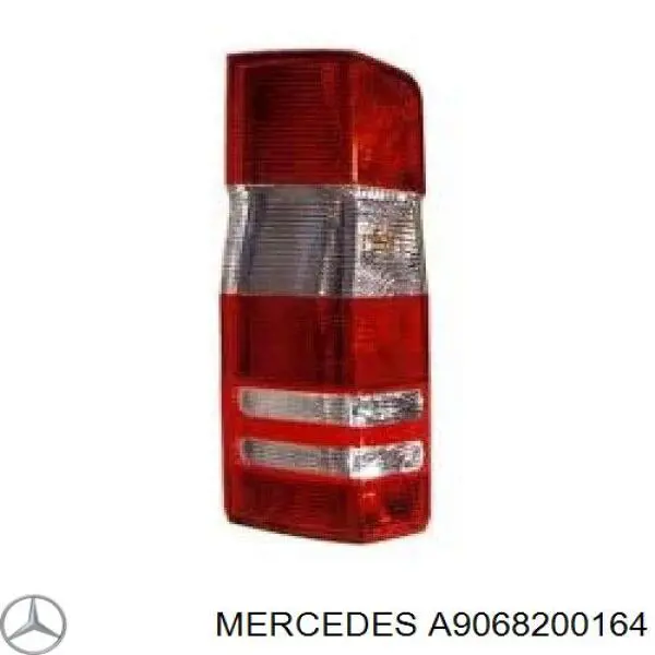 A9068200164 Mercedes lanterna traseira esquerda