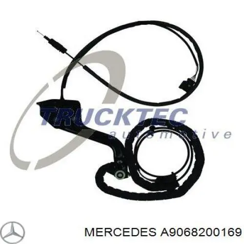 A906 820 0169 Mercedes fios isolados da porta lateral deslizante esquerda