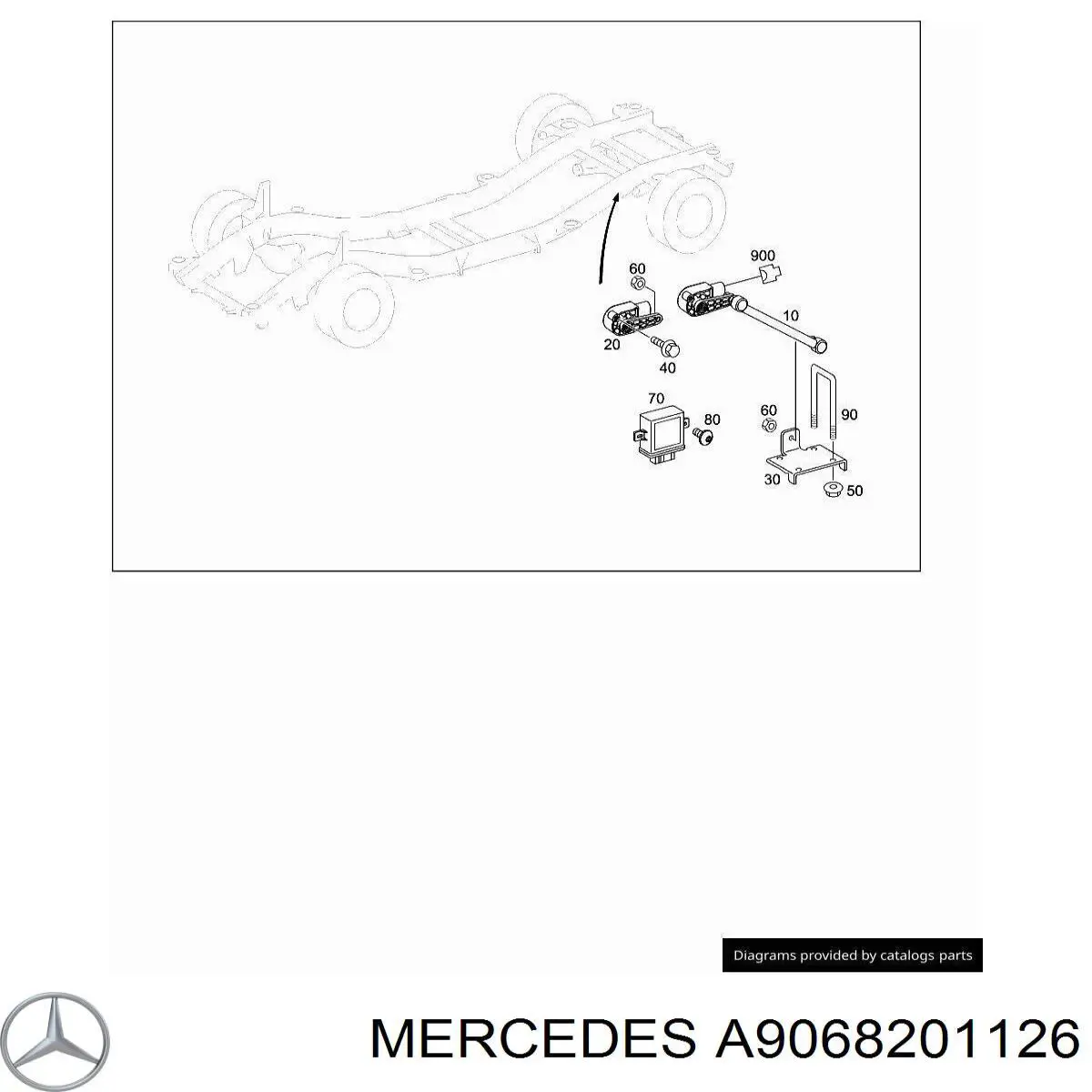 Блок управления освещением на Mercedes Sprinter (906)