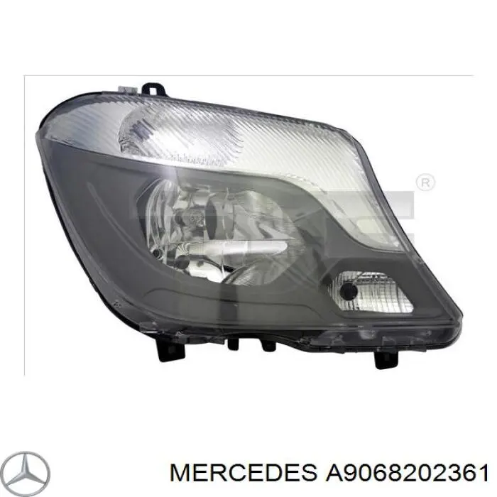 A9068202361 Mercedes фара левая