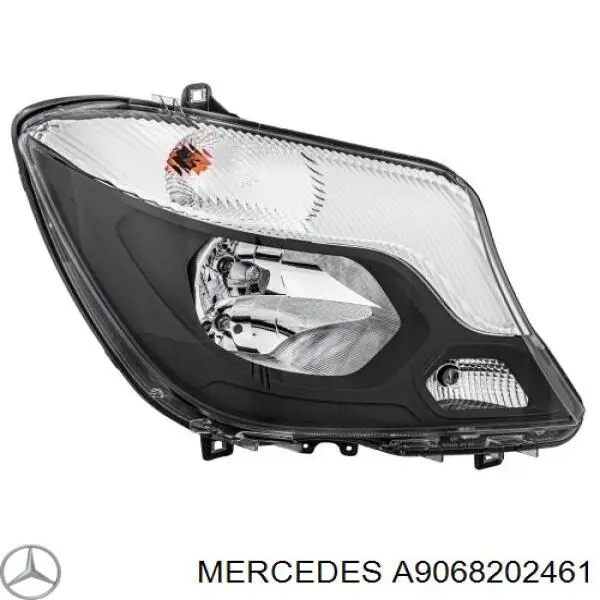 Фара правая A9068202461 Mercedes