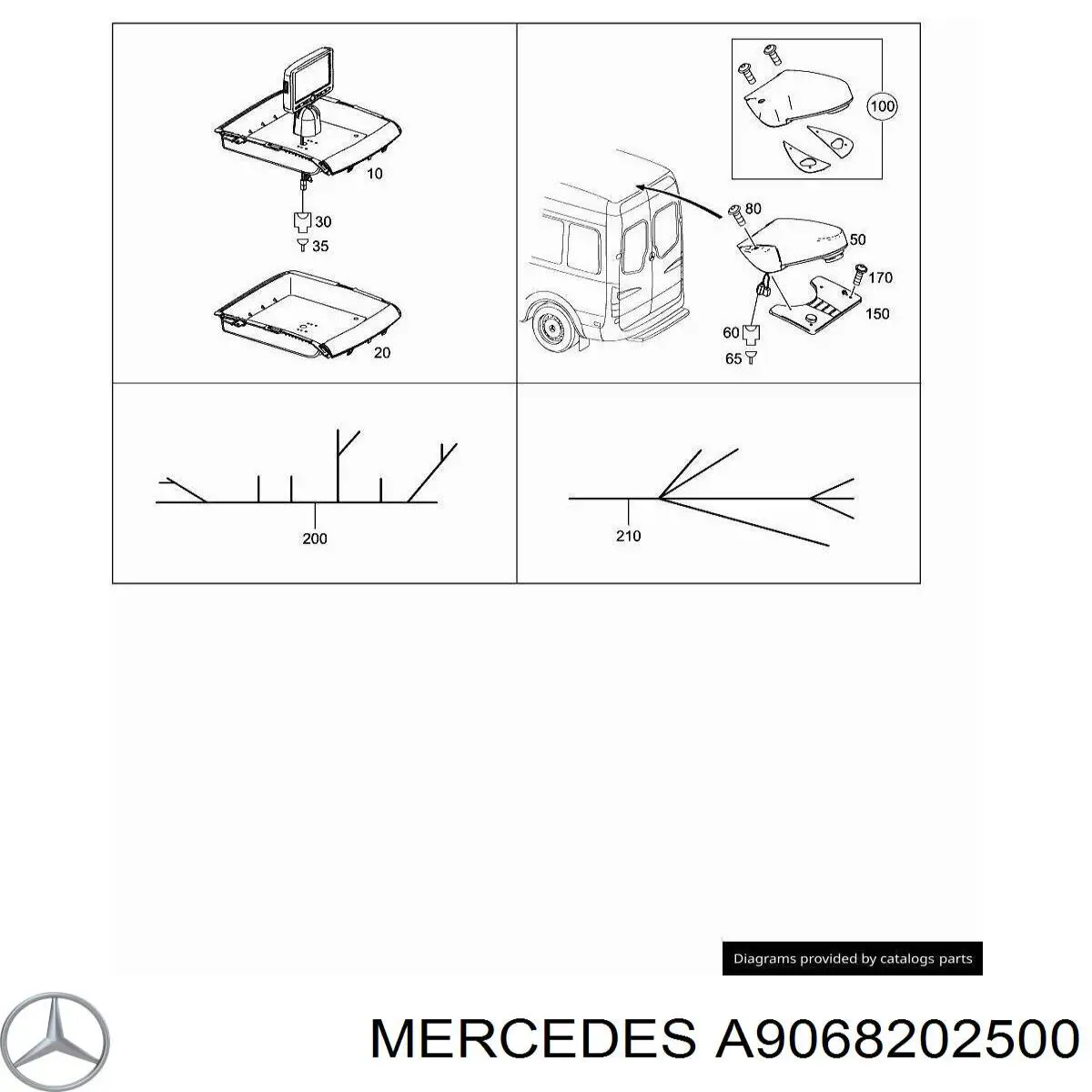  A9068202500 Mercedes