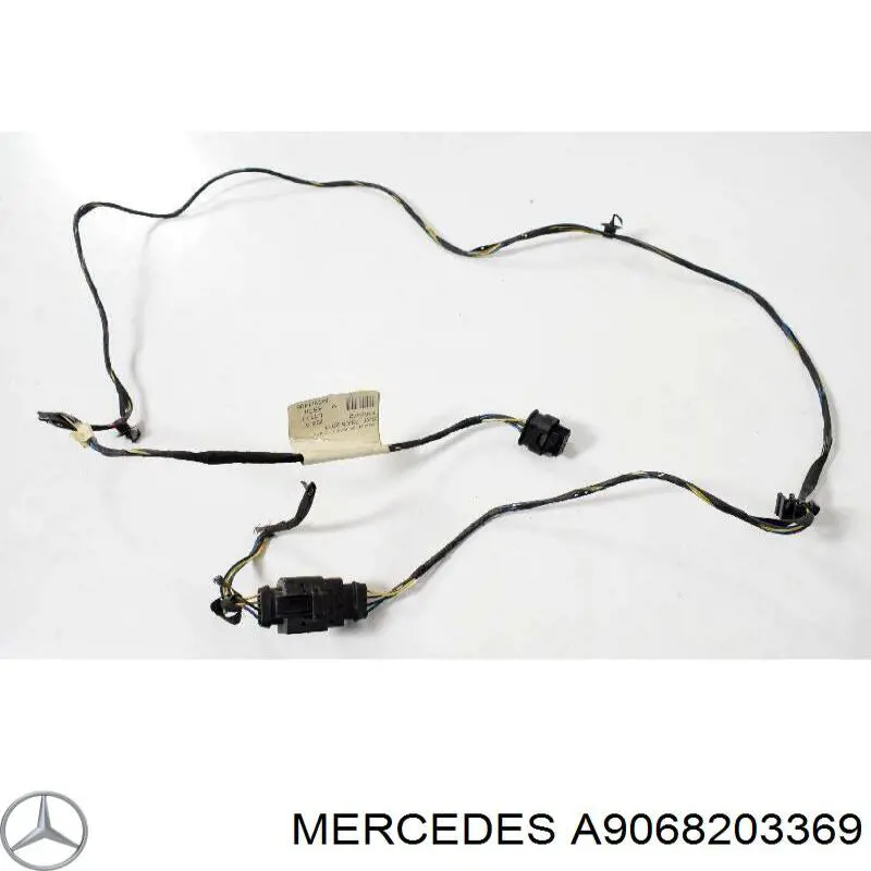 Fios isolados da porta lateral deslizante esquerda para Mercedes Sprinter (906)