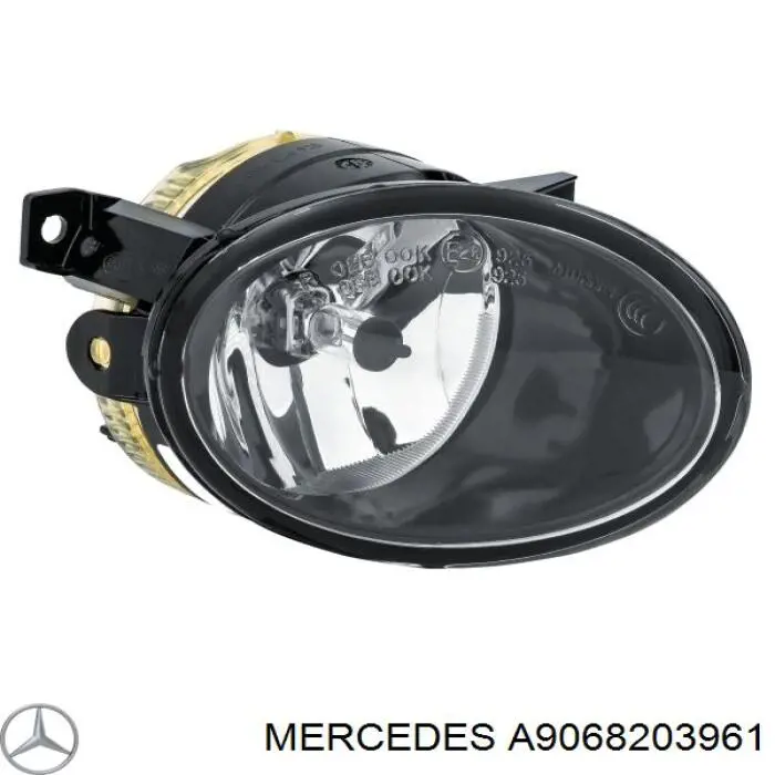 Фара противотуманная правая Mercedes A9068203961