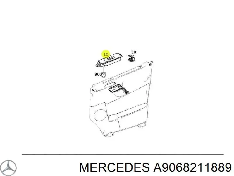  Mercedes A9068211889 цена, от 2.53 USD