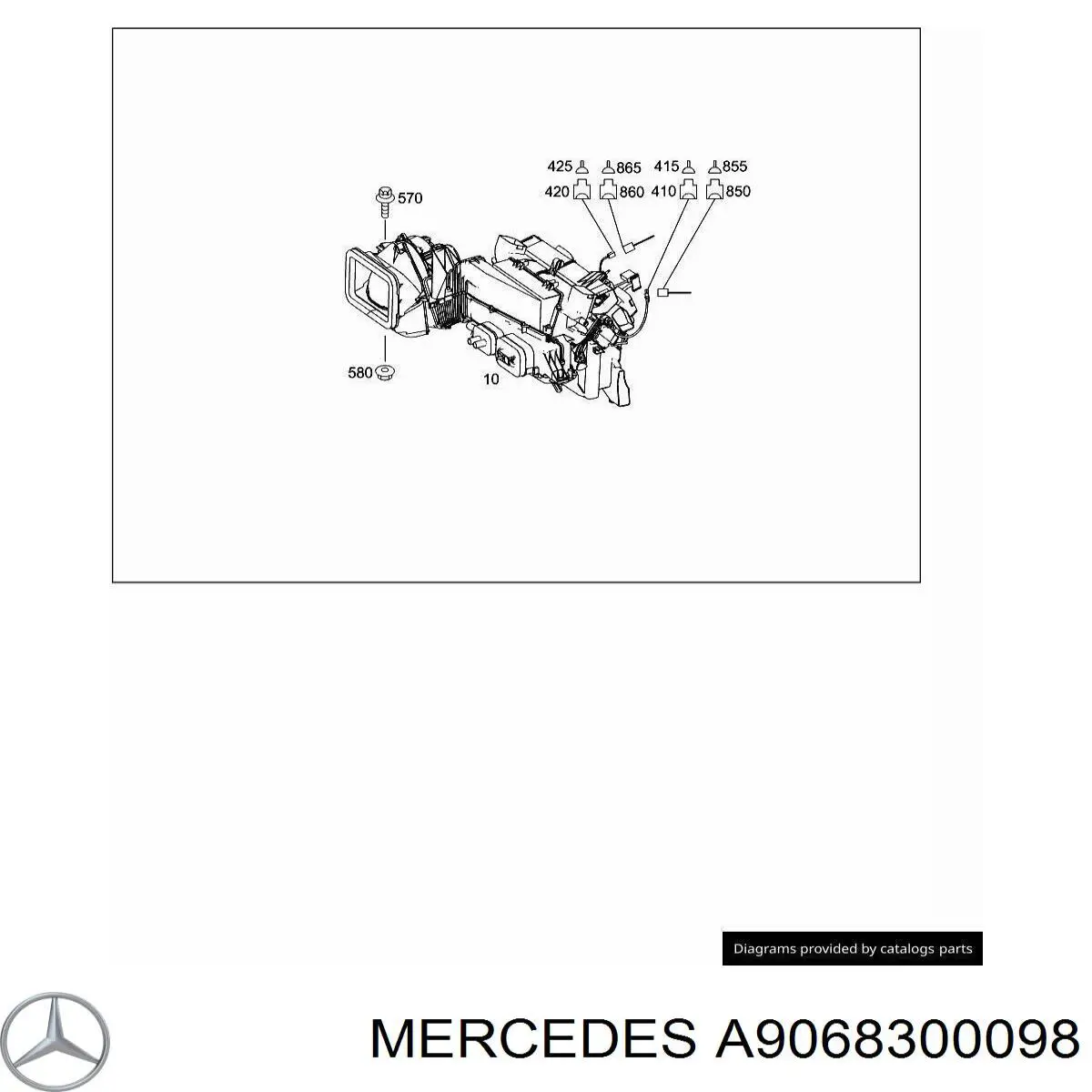 A9068300098 Mercedes 