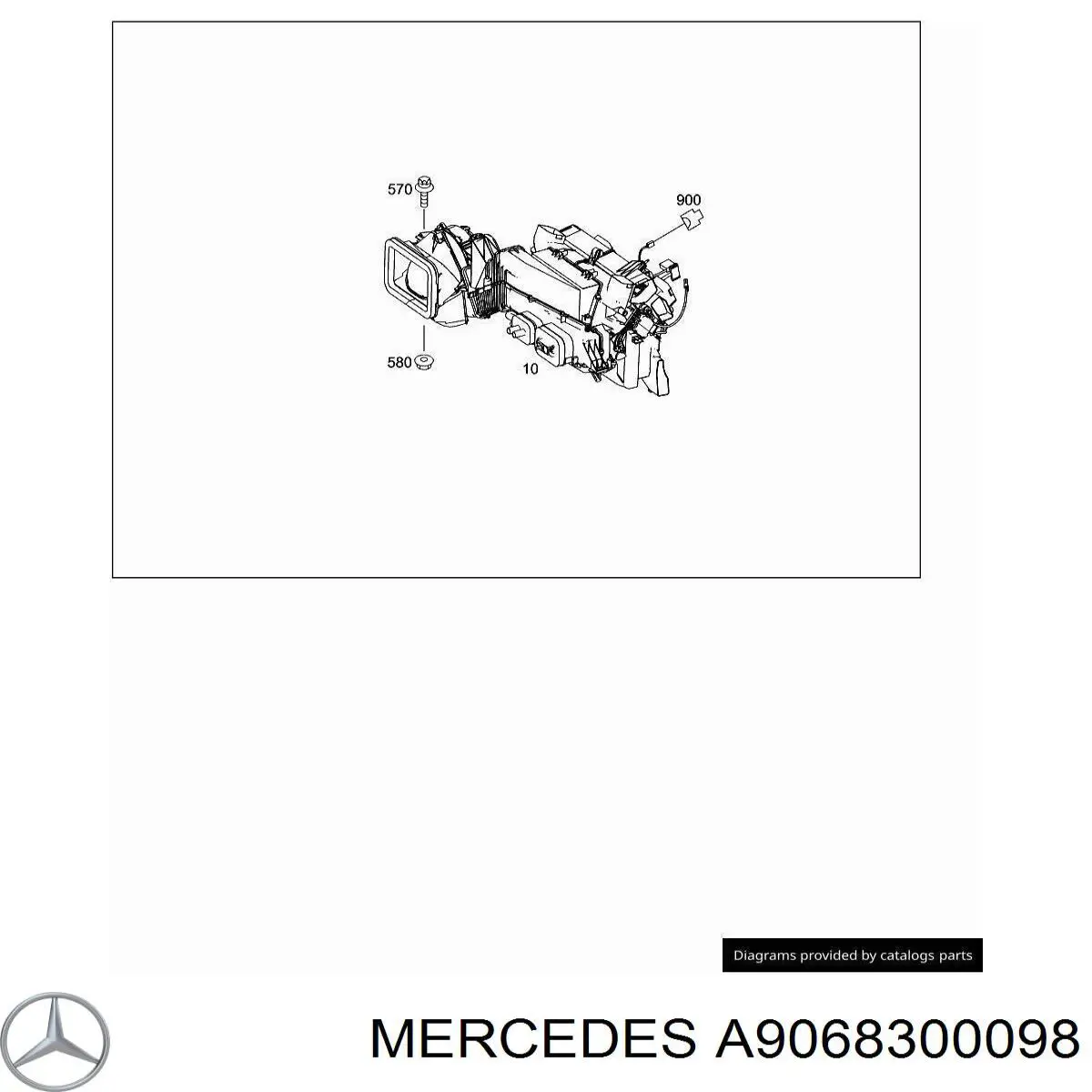  Mercedes A9068300098 цена, от 2.53 USD