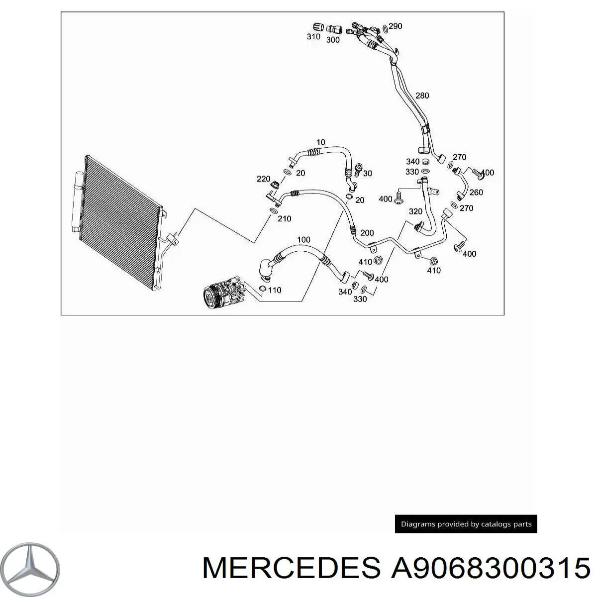 9068300315 Mercedes 