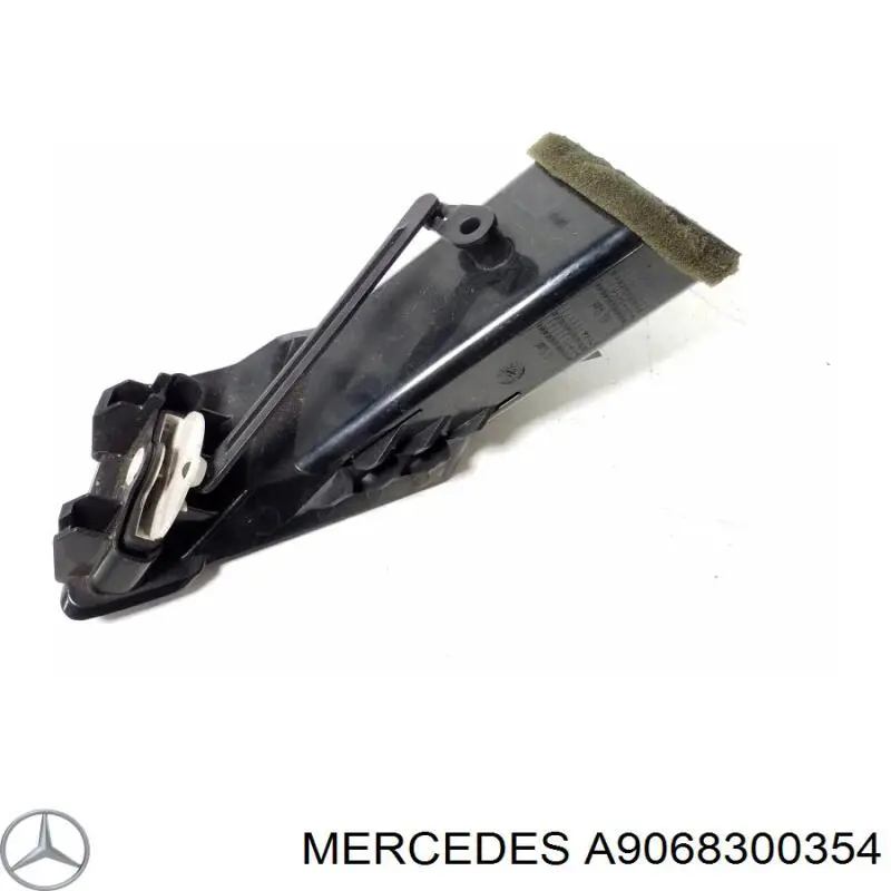 A9068300354 Mercedes grelha direita de ventilação de salão no "painel de instrumentos"