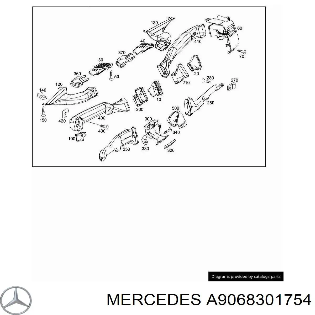 A9068301754 Mercedes 