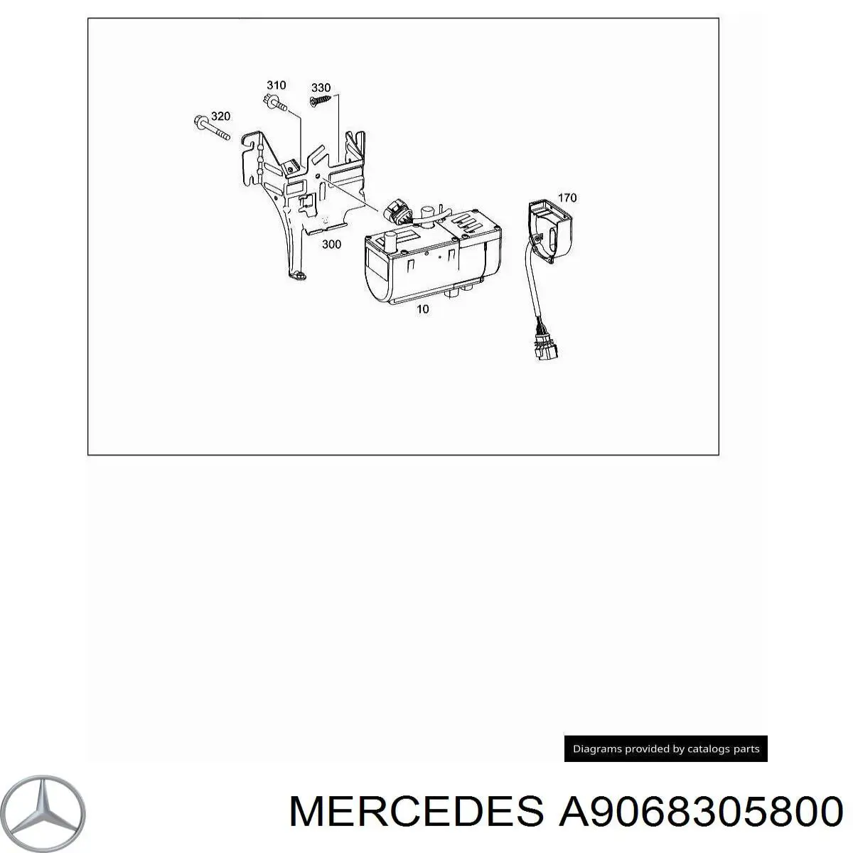 A9068305800 Mercedes 